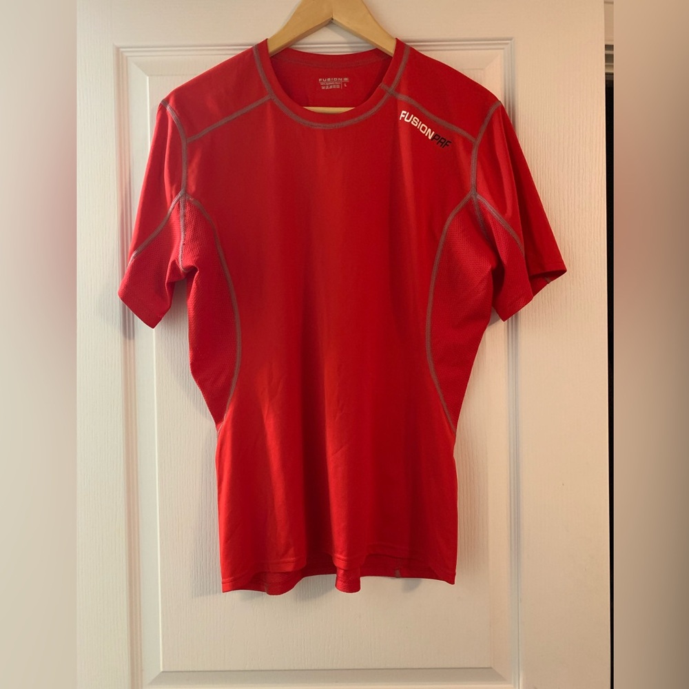 Fusion Red Athletic T-Shirt